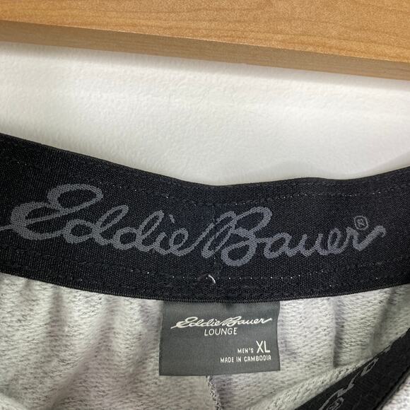 Eddie Bauer Gray Legend Wash Jersey Sleep Pants Loungewear Mens Size XL - Picture 6 of 7